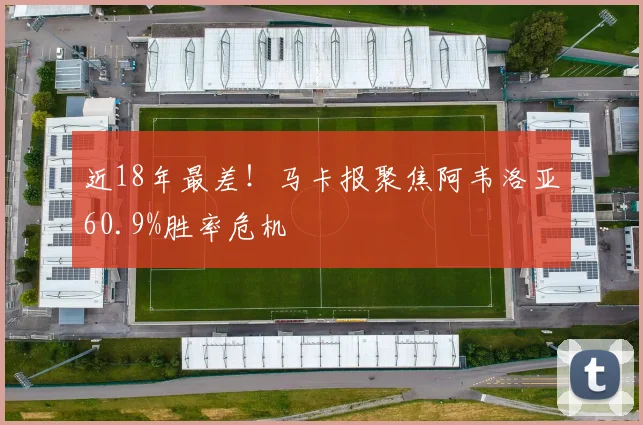 近18年最差！马卡报聚焦阿韦洛亚60.9%胜率危机